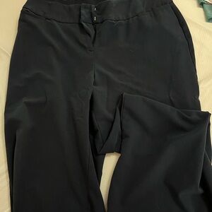 Black Wide-Leg Pants